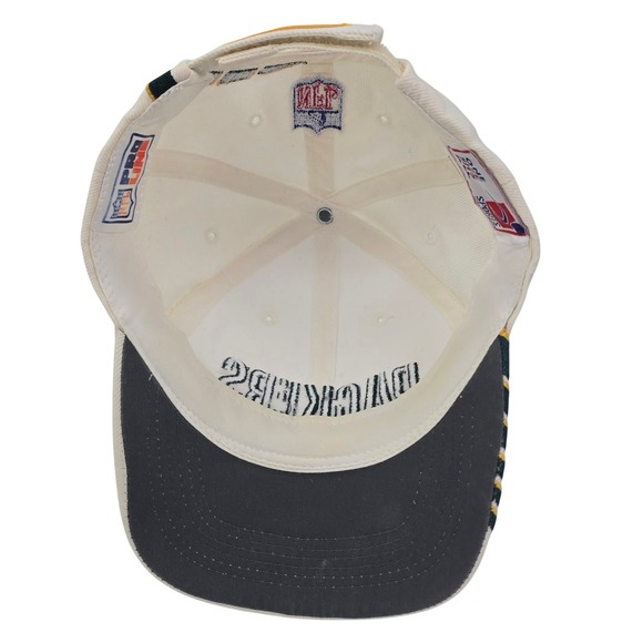 Vintage Green Bay Packers Sports Specialties Pro Line Hat White NFL Football Cap - Picture 5 of 9